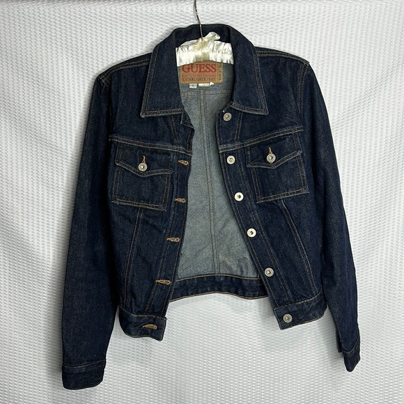 Guess Jackets & Blazers - Vintage Denim Jacket Jeans Guess